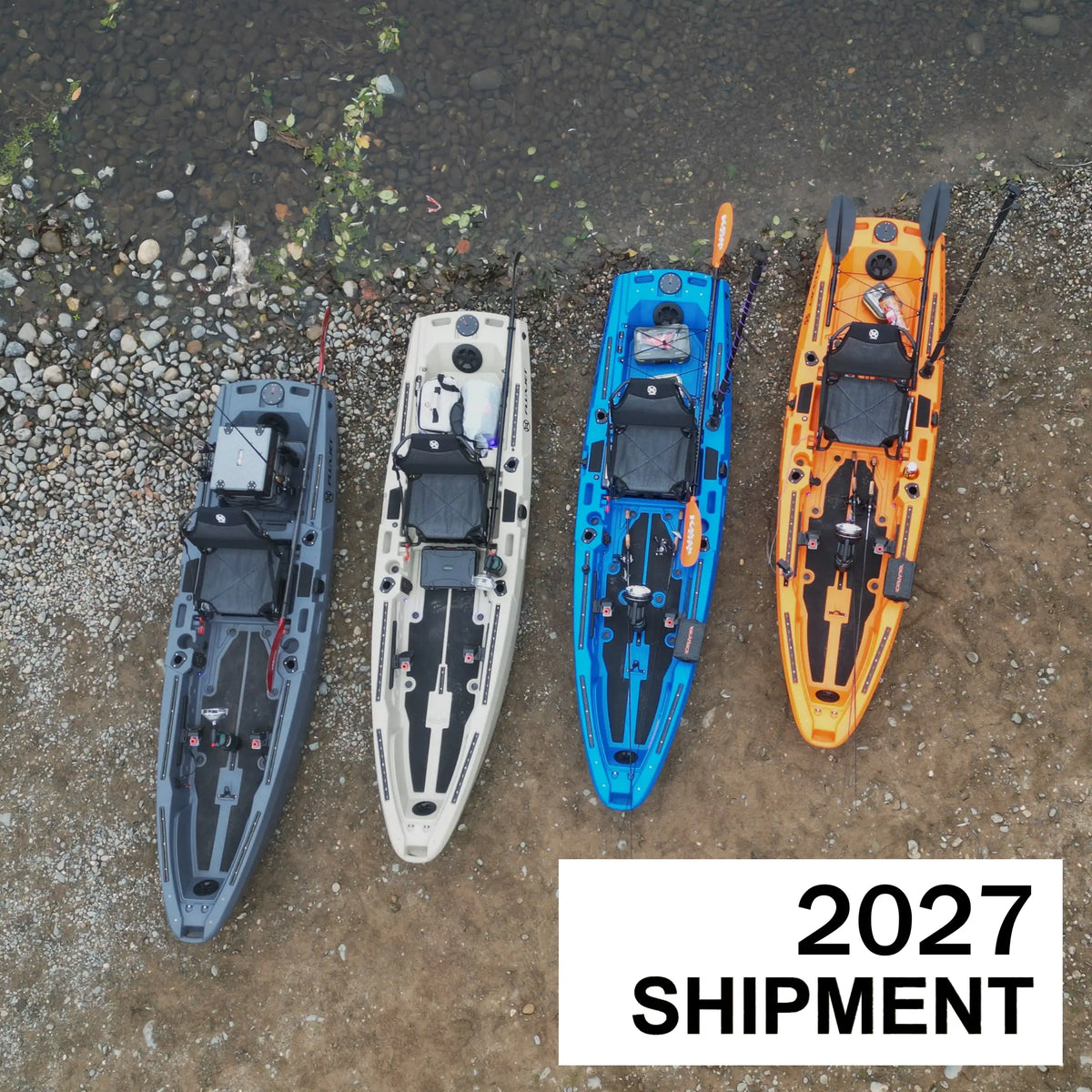 Wavez Water Sports FluxJet Electric Jet Fishing Kayak DEPOSIT *** 2027 ***    