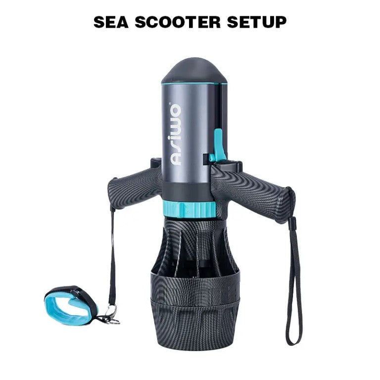 Asiwo U1 Combo Underwater Scooter and SUP/Kayak Kit
