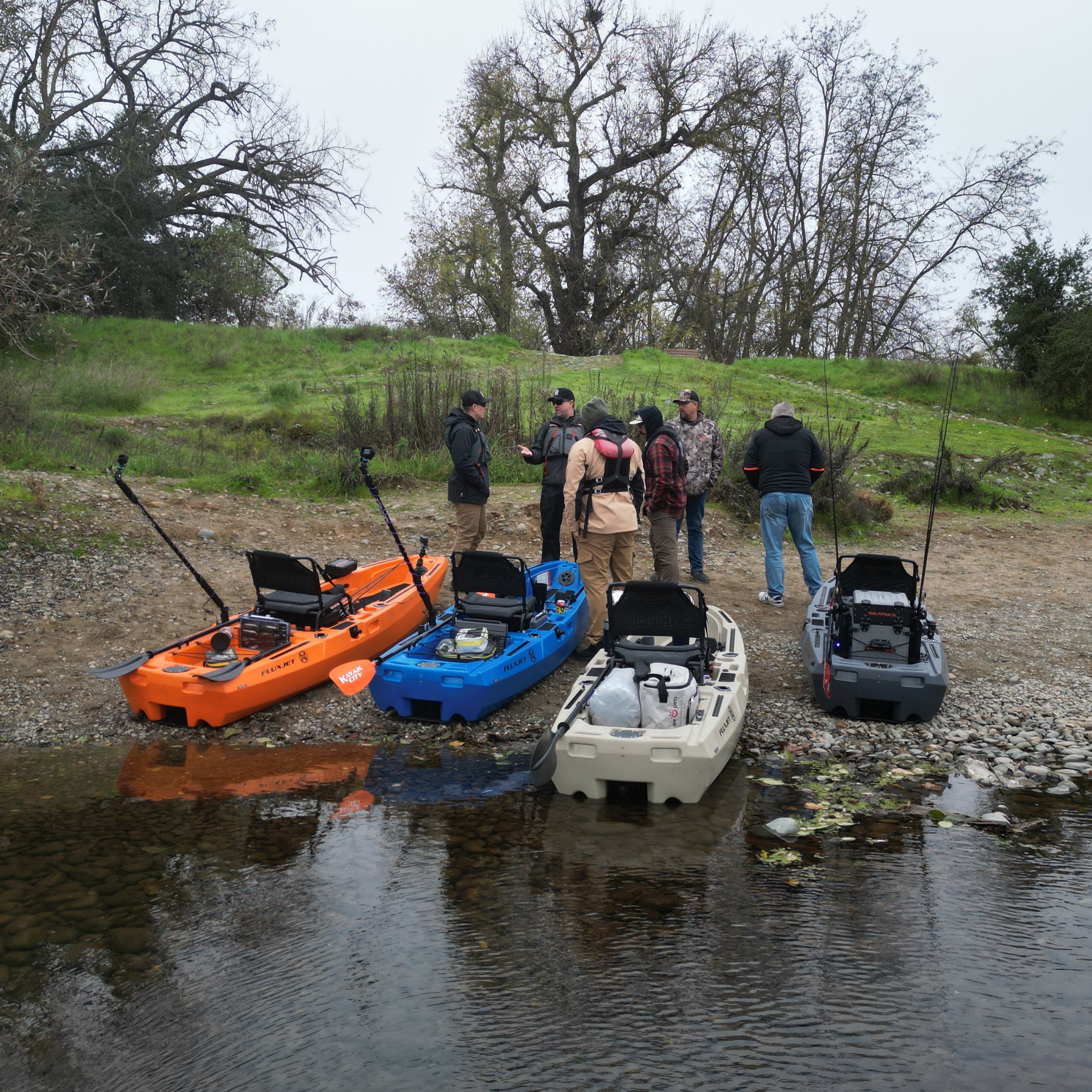 FluxJet Electric Jet Fishing Kayak DEPOSIT