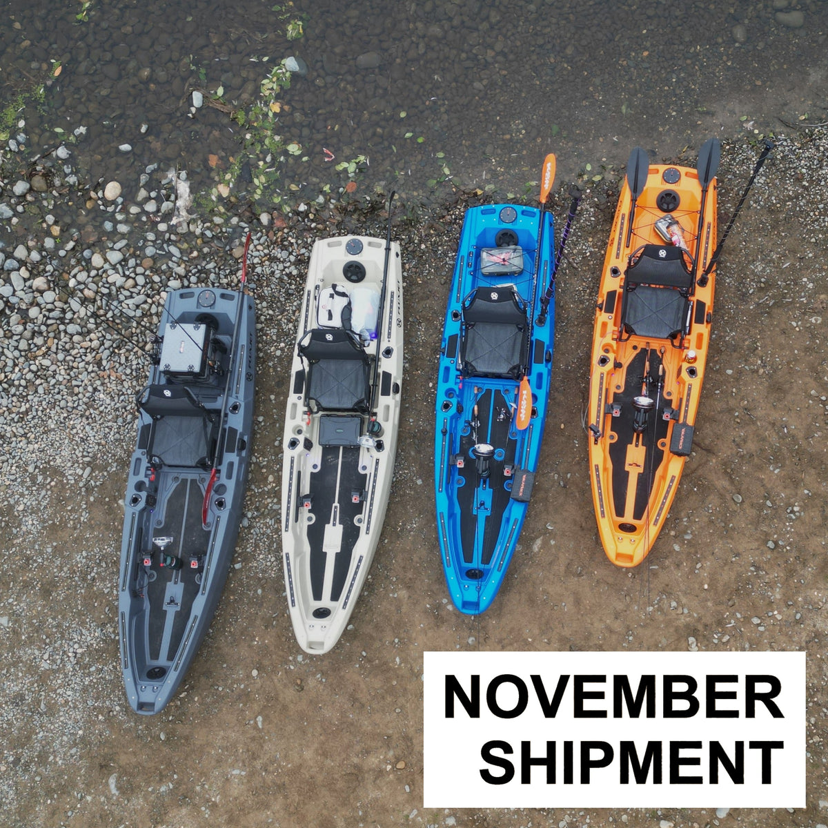 FluxJet Electric Jet Fishing Kayak DEPOSIT *** NOV 26 ***