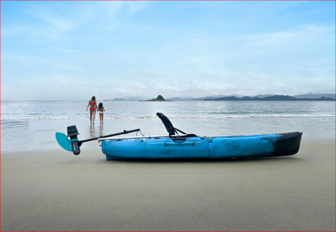 Asiwo U1 Rudder Mount Adapter for Kayaks