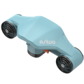 Asiwo Manta 2 underwater scooter in cyan
