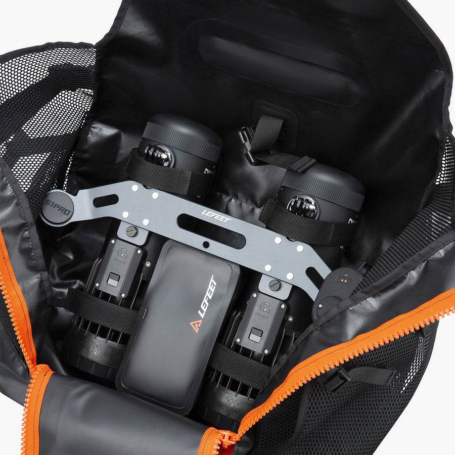 Lefeet S1 Pro Dive Gear Backpack – detail view